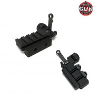 Flip-up Back Sight Type 2 Black Gun Five (gf-pdw04)