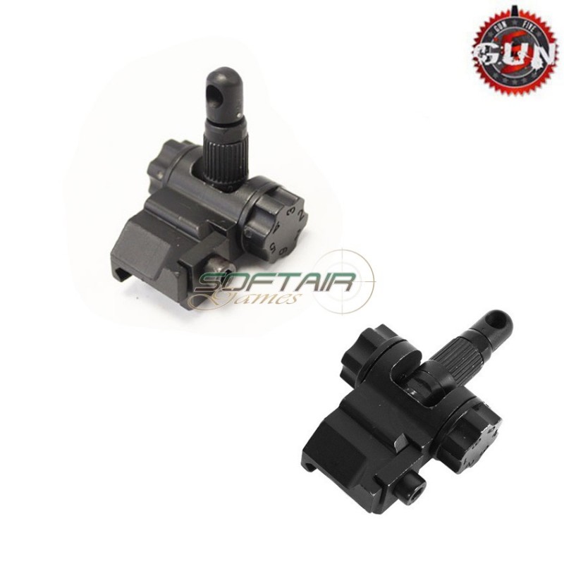 Flip-up Back Sight Type 3 Black Gun Five (gf-s01)