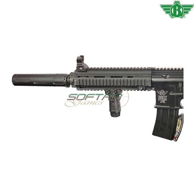 Fucile Elettrico Ebb Brss Recoil Black 416 Devgru Con Long Silencer Bolt (bolt-211484)