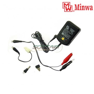 Battery Charger Ni-mh From 1.2v To 12v Minwa (cba2)