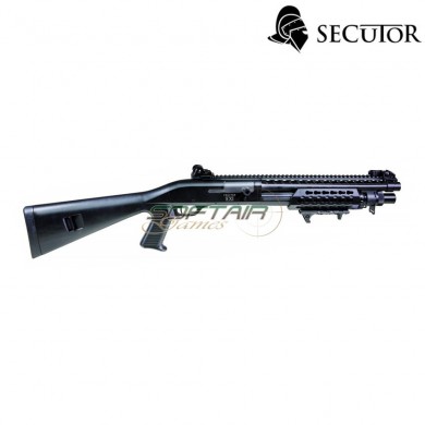 Spring Shotgun M870 Type Velites S-xi Black Secutor (sr-sav0007)
