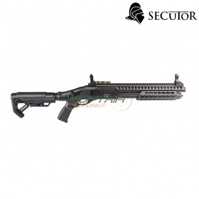 Gas Shotgun M870 Type Velites G-v Black Secutor (sr-sav0015)