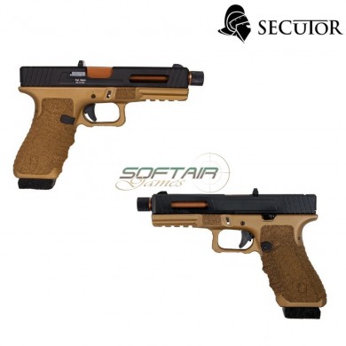 Co2 Pistol Gladius G17 Bronze Secutor (sr-sag0001)
