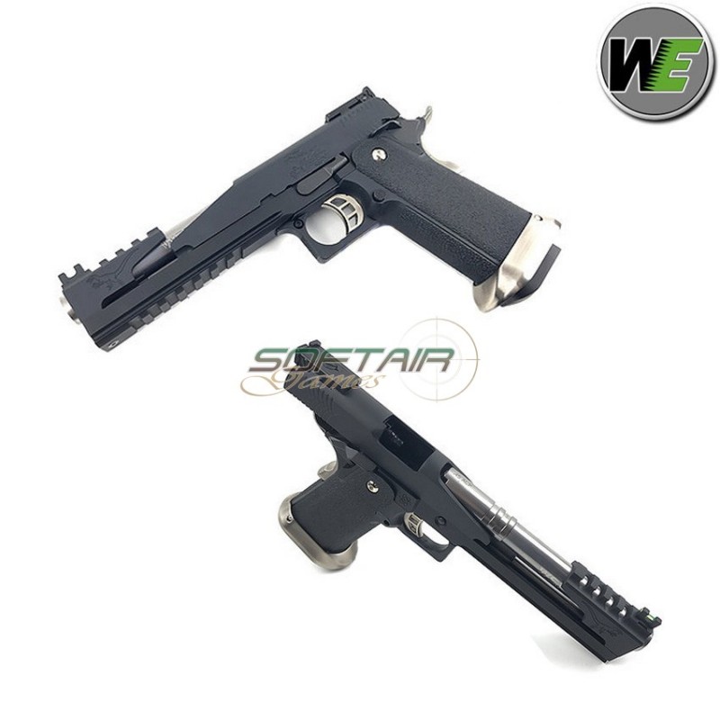 Pistola A Gas I.rex Black Hi-capa 6" Titanium Type C We (we-210960)