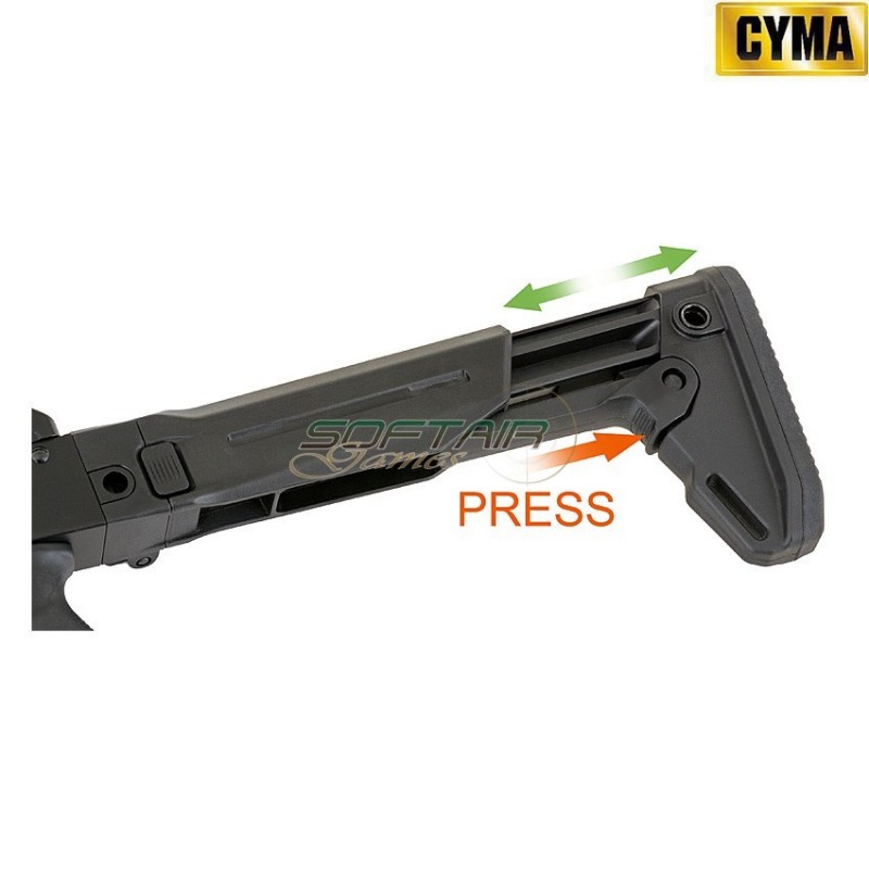 Electric Rifle Ak47 Z Folding Mp Style Black Cyma (cm-077a-bk) Electric Rifle Ak47 Z Folding Mp Style Black Cyma (cm-077a-bk)