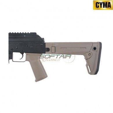 Electric Rifle Ak47 Z Folding Mp Style Two Tone Cyma (cm-077a-tt)