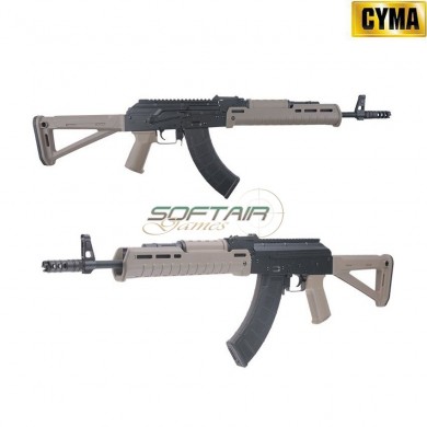 Electric Rifle Ak47 Z Mp Style Two Tone Cyma (cm-077-tt)