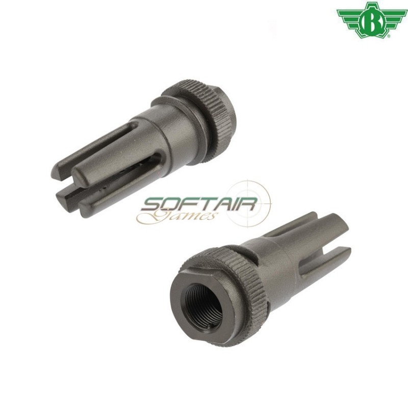 Devgru Mk18 Qdc Black Steel Flash Hider Bolt (ba-048)