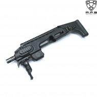 Caribe Action Combat For Series Glock 17/18 Black Aps (aps-sa011b)