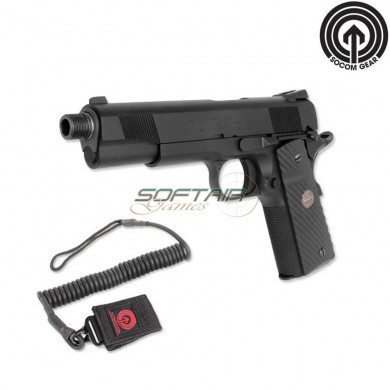 Pistola A Gas Novak Next Black 1911 W/hhs Laccetto Socom Gear (bu-nn-bk)