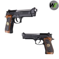 Gas Gbb Pistol M92 Samurai Edge Biohazard Black We (we-w2058b)