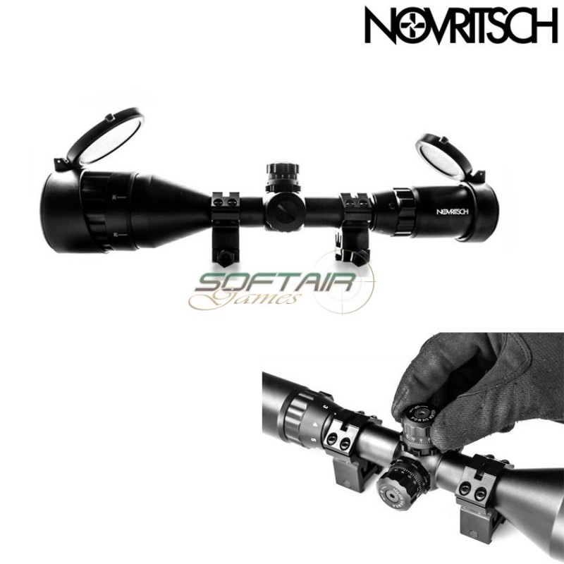Scope Set 3-9x50 Illuminata Mildot Reticle Novritsch (no-1)