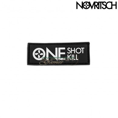 Patch 3d Pvc One Shot One Kill Novritsch (no-8)