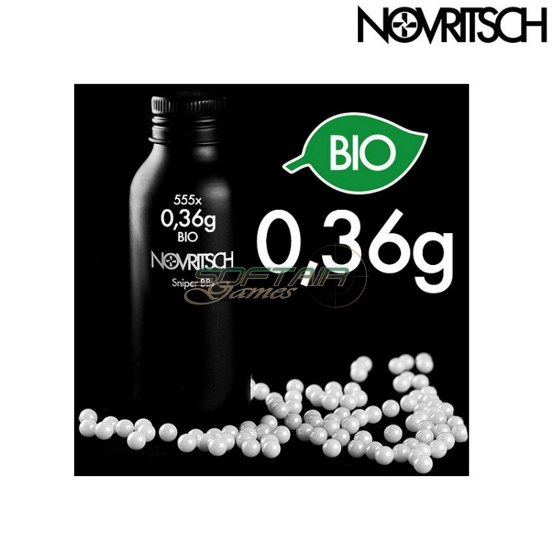 Pallini Sniper 0.36gr X 555pcs Bio-bbs Novritsch (no-14)