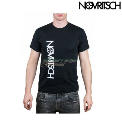 T-shirt Black Novritsch Logo Novritsch (no-20)