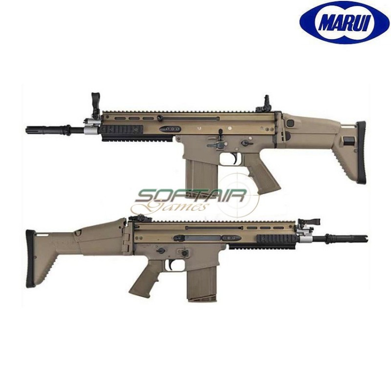 Fucile Elettrico Scar H Recoil Shock Dark Earth Tokyo Marui (tm-176189)