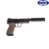 Gas Pistol Hk45 Tactical Two Tone Tokyo Marui (tm-142764