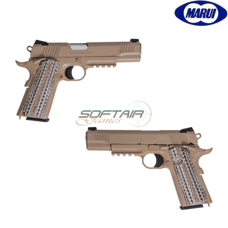 Gbb Pistol M45a1 Usmc Cqb Tan Tokyo Marui (tm-142849