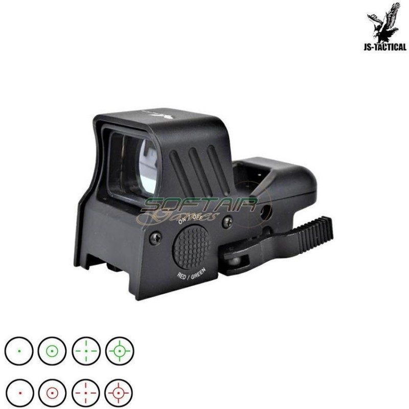 Reflex 1x22x33 Dot Black Js Tactical (js-hd118) Reflex 1x22x33 Dot Black Js Tactical (js-hd118)