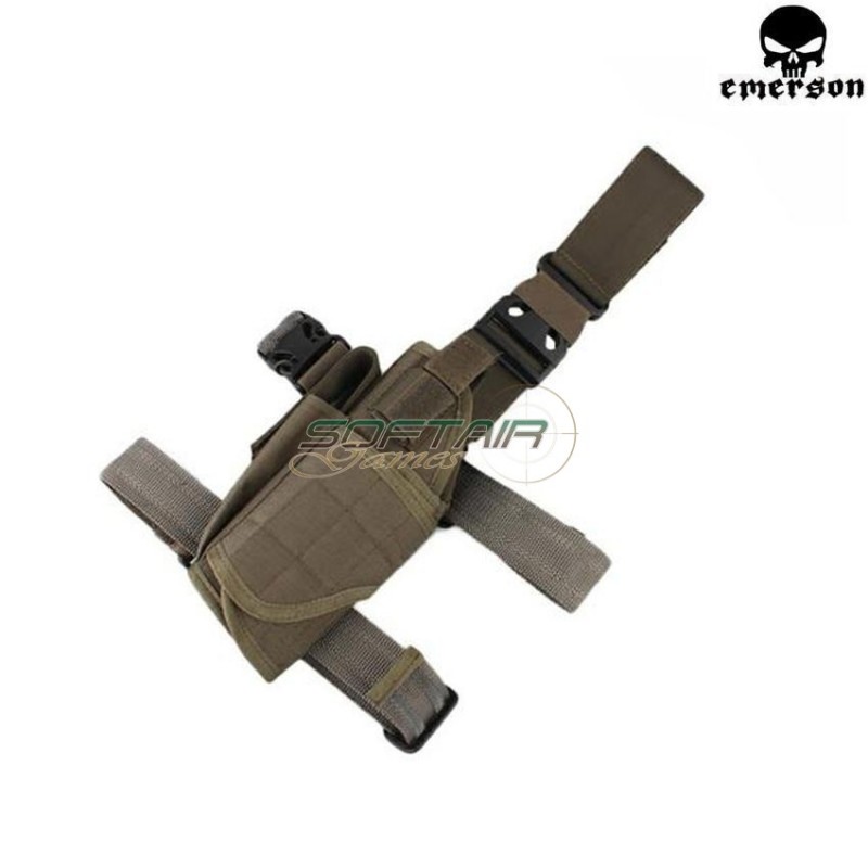 Fondina Tornado Type Sinistra Foliage Green Emerson (em6209)