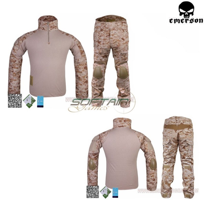 Tactical Combat Suit Gen.2 Aor1 New Version Emerson (em6914)