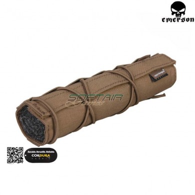 Silencer Cover 220mm Coyote Brown Emerson (em9330cb)