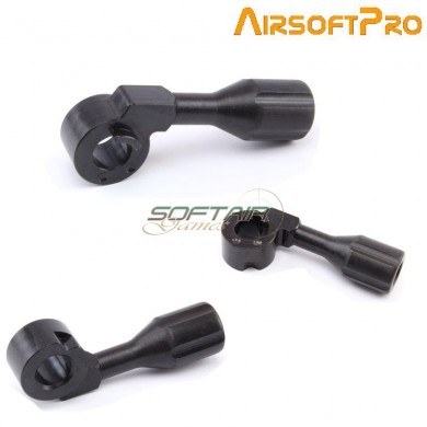Steel Bolt Handle Black For Tm Vsr/bar10/vsr Well Airsoftpro® (ap-4881)