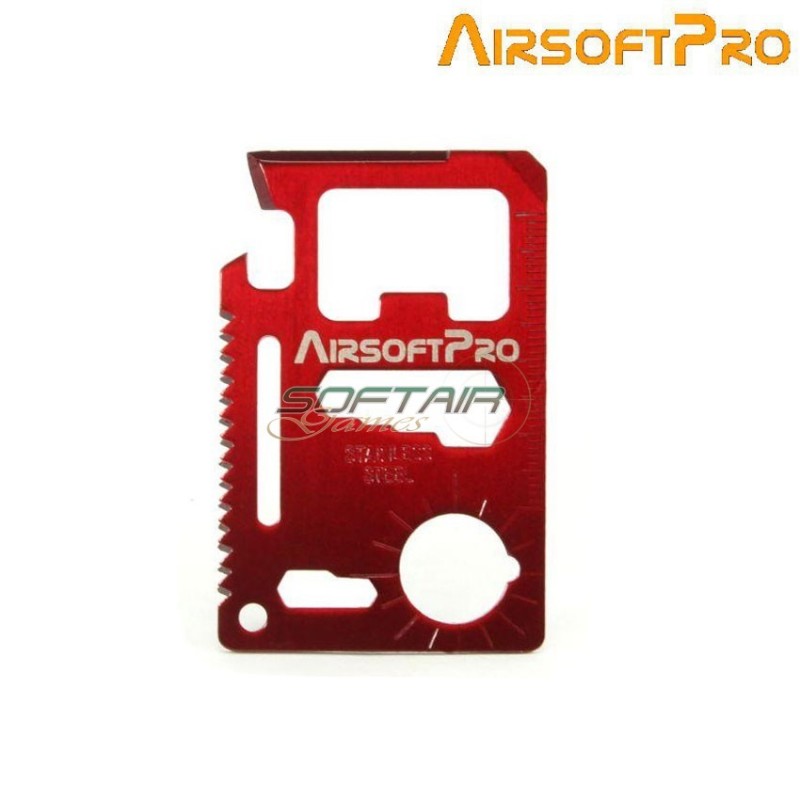 11 In 1 Survival Tool Card Airsoftpro® (ap-5083)