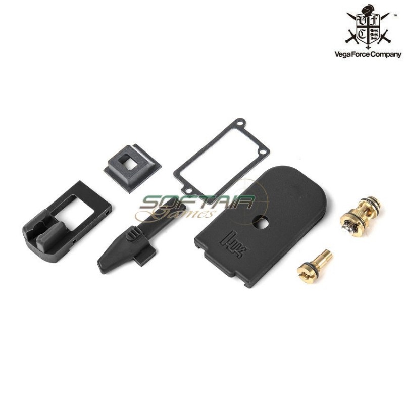 Set Spare Parts Black Magazine Mp7 H&k Gbb Vfc (vf9i-accmp7bk01)