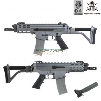 Rifle Electric Xcr-l Micro Aeg Urban Grey W/combo Adapter Vfc (vf1-xcrmicro-ug)