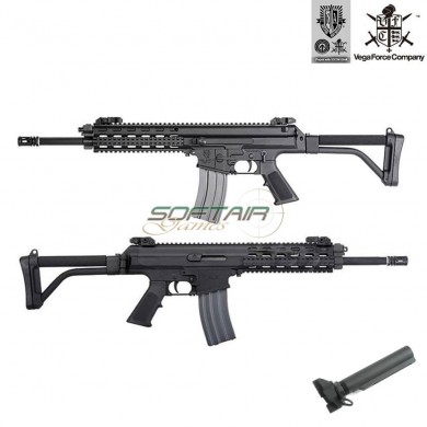 Rifle Electric Xcr-l Std Aeg Black W/combo Adapter Vfc (vf1-xcrstd-bk)