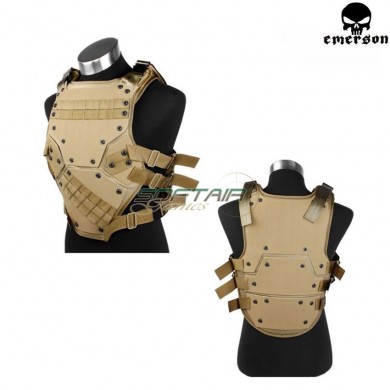 Cosplay Type Tf3 Tactical Vest Dark Earth Emerson (em7321a)