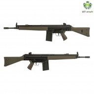 Electric Rifle G3a3 Lc-3 Full Size Acciaio Green Lct (lct-lc3a3-gr) Electric Rifle G3a3 Lc-3 Full Size Acciaio Green Lct (lct-lc3a3-gr)