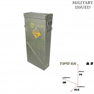 Ammo/utility Can Medium Type 6a Military Issued (mi-3819-6a) Ammo/utility Can Medium Type 6a Military Issued (mi-3819-6a)