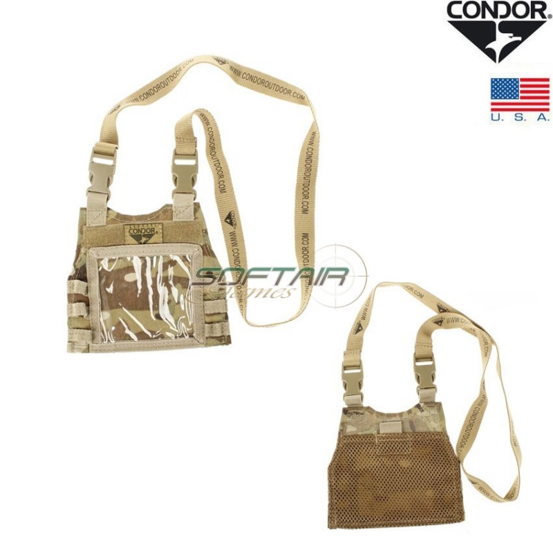 Mni Gilet Porta Badge/documenti Multicam Condor® (1510-mc) Mni Gilet Porta Badge/documenti Multicam Condor® (1510-mc)