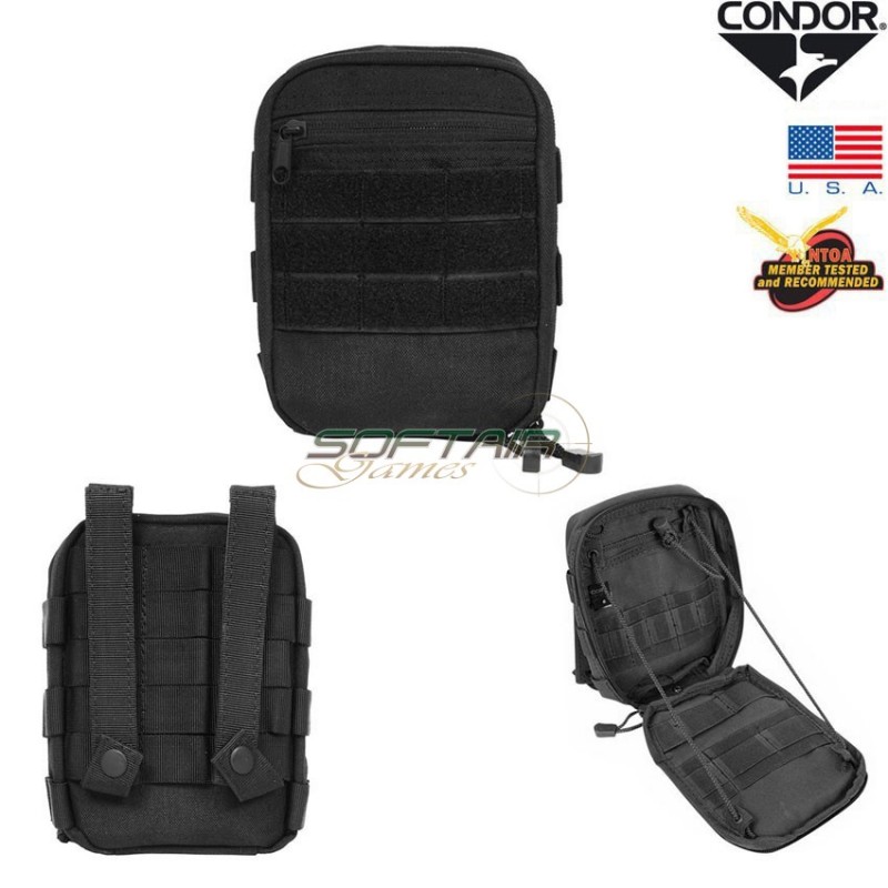 Utility Sidekick Pouch Black Condor® (ma64-bk) Utility Sidekick Pouch Black Condor® (ma64-bk)