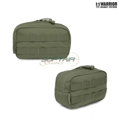 Medium Horizontal Utility Pouch Olive Drab Warrior Assault Systems (w-eo-mhmp-od)