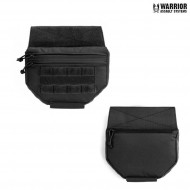 Tasca Drop Down Velcro Utility Black Warrior Assault Systems (w-eo-ddvup-blk) Tasca Drop Down Velcro Utility Black Warrior Assault Systems (w-eo-ddvup-blk)