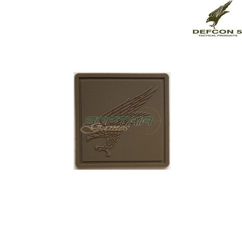 Patch Logo Rubber Type 2 Coyote Tan Defcon 5 (d5-pa02-ct)