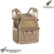 Lasercut Vest Carrier Coyote Tan Shadow Defcon 5 (d5-las_bav15-ct) Lasercut Vest Carrier Coyote Tan Shadow Defcon 5 (d5-las_bav15-ct)