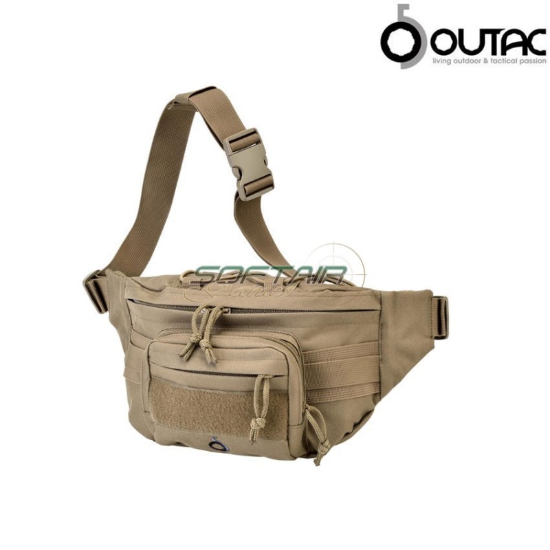 Tactical Waist Pack Molle System Coyote Tan Outac (ot-msp01-ct)