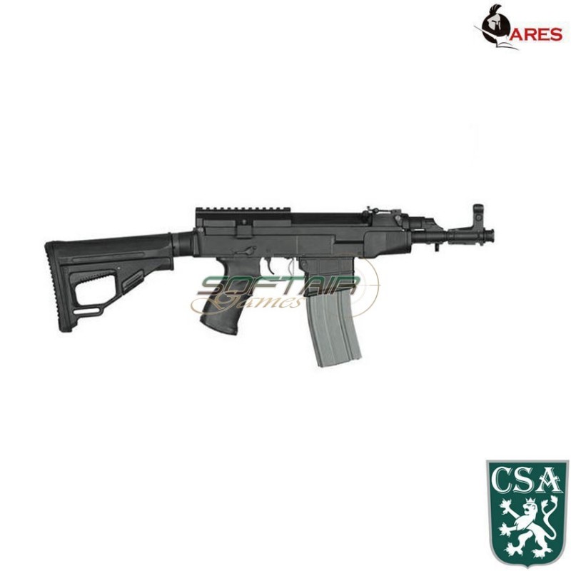 Electric Rifle Csa Vz-58 M4 Version Medium Efcs Black Ares (ar-vz58mm) -  Softair Games - ASG Softair San Marino