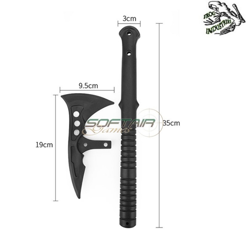 Dummy Rubber Axe V1 Black Frog Industries® (fi-021055-bk)