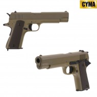 Pistola Elettrica M1911 Aep Tan Cyma (cm-019696)