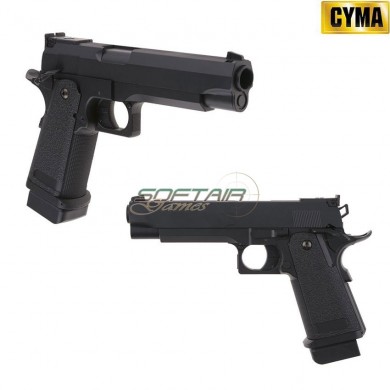 Electric Pistol Aep Hi-capa 5.1 Black Cyma (cm-128-bk)