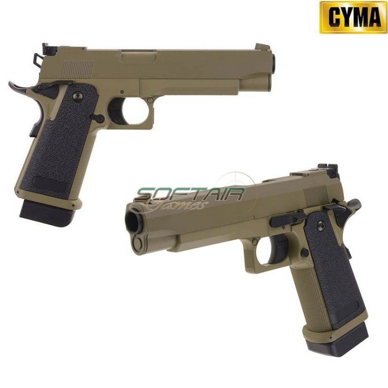 Electric Pistol Aep Hi-capa 5.1 Tan Cyma (cm-019700)