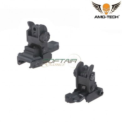 Flip-up Back Sight Type 1 Black Amo-tech® (amt-018912-bk)