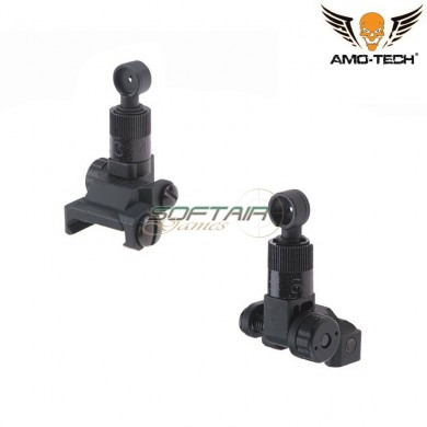 Flip-up Back Sight Type 2 Black Amo-tech® (amt-018933-bk)