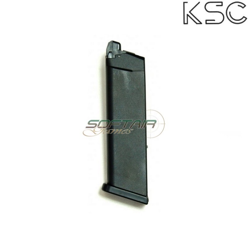Gas Magazine 23bb For Glock 17/18c/34 Black Ksc (ksc-g17-m)