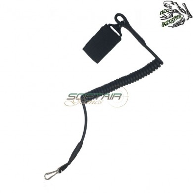 Correggiolo Tactical Black Per Pistola Frog Industries® (fi-611183-bk)